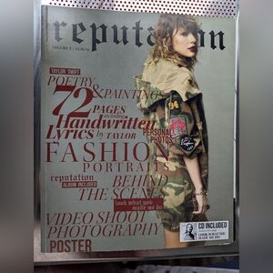 Taylor Swift Reputation With Poster - Volume 2 NO CD